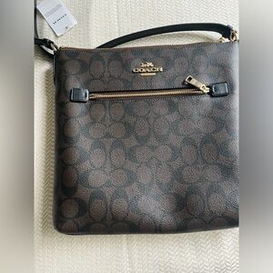 Coach Rowen File Bag in Signature Canvas